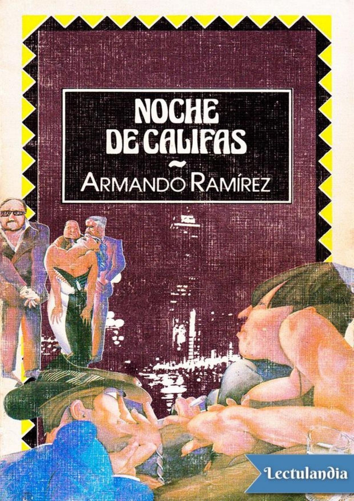 Noche de califas de Armando Ramírez, portada del libro