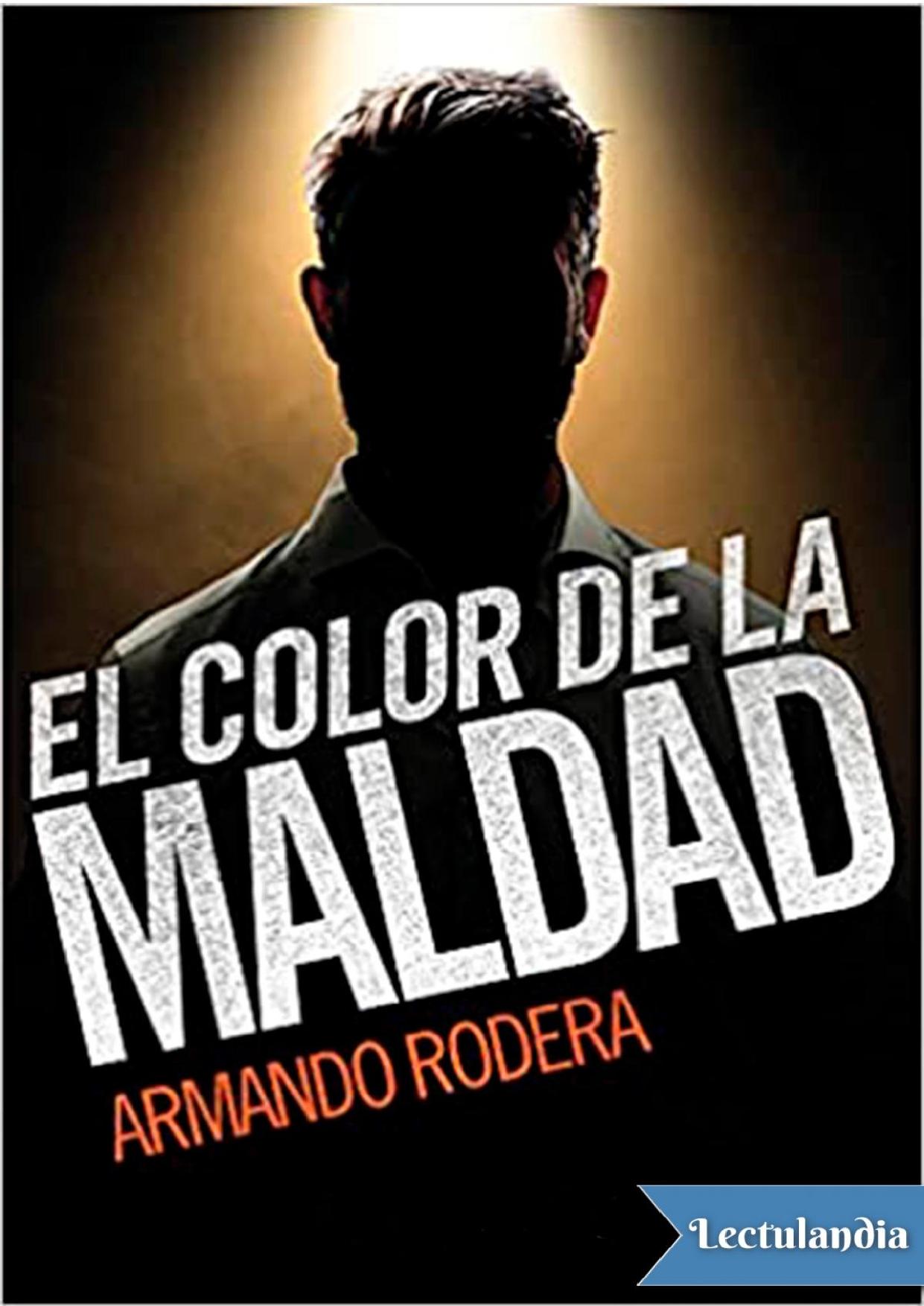 El color de la maldad de Armando Rodera, portada del libro