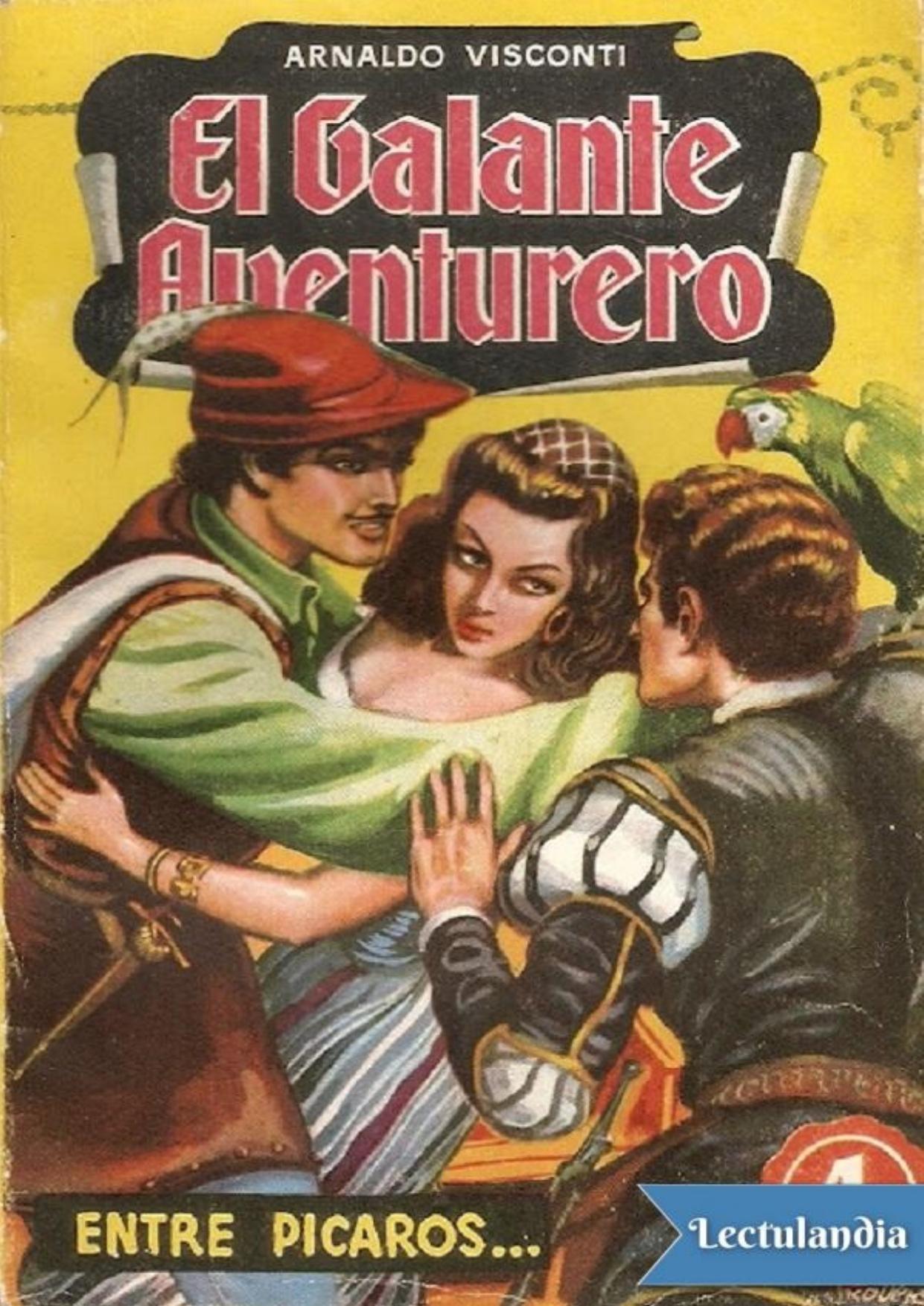 Entre pícaros... de Arnaldo Visconti, portada del libro