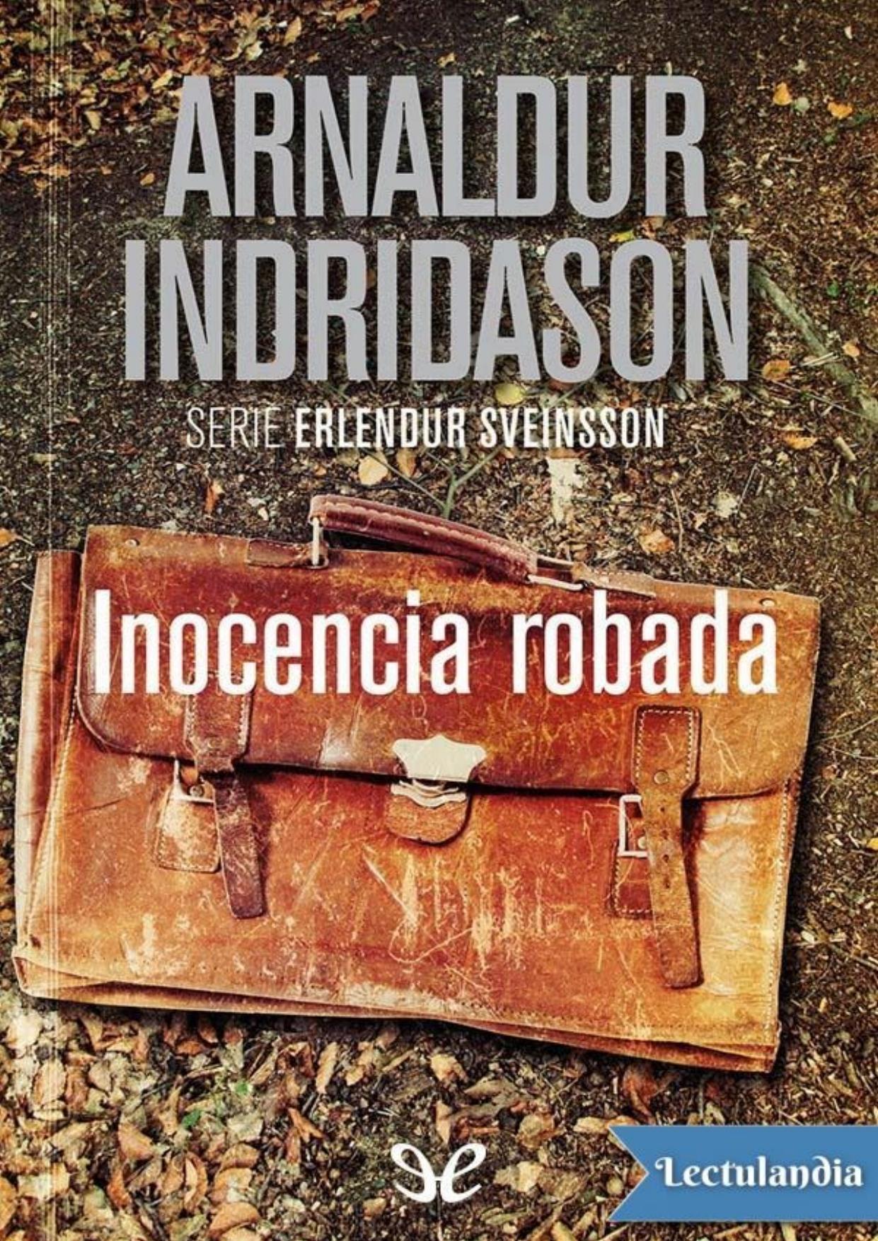 Inocencia robada de Arnaldur Indridason, portada del libro