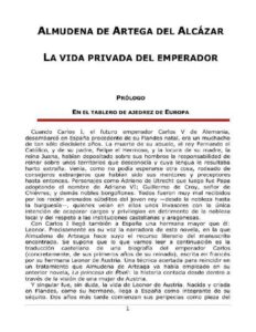 Portada de La vida privada del emperador