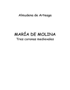 Portada de Maria de Molina