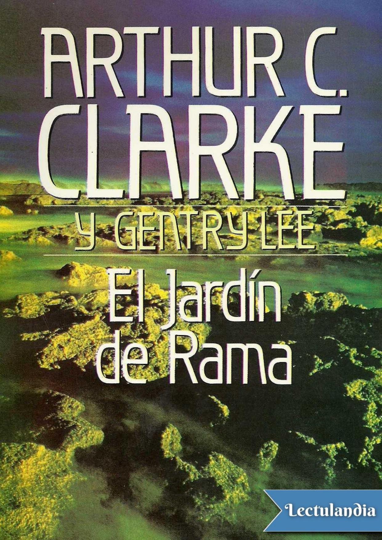 El jardín de Rama de Arthur C. Clarke, portada del libro
