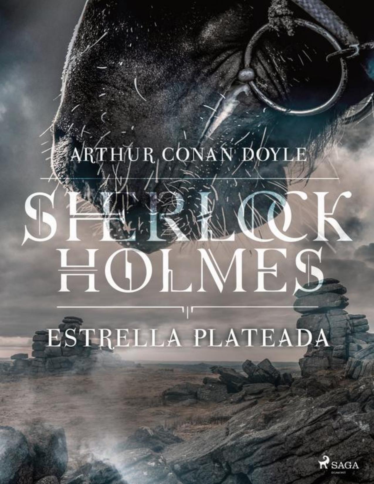 Estrella plateada de Arthur Conan Doyle, portada del libro