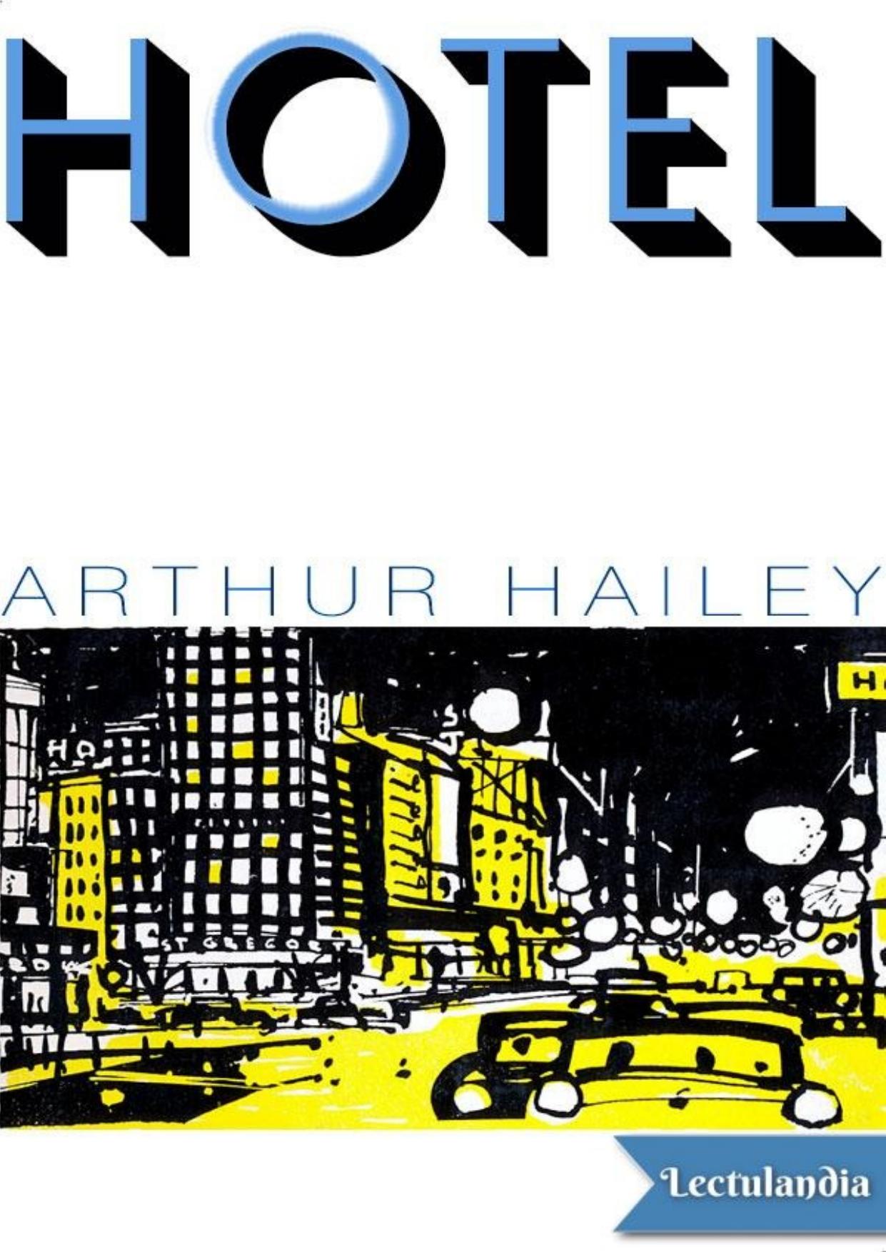 Hotel de Arthur Hailey, portada del libro