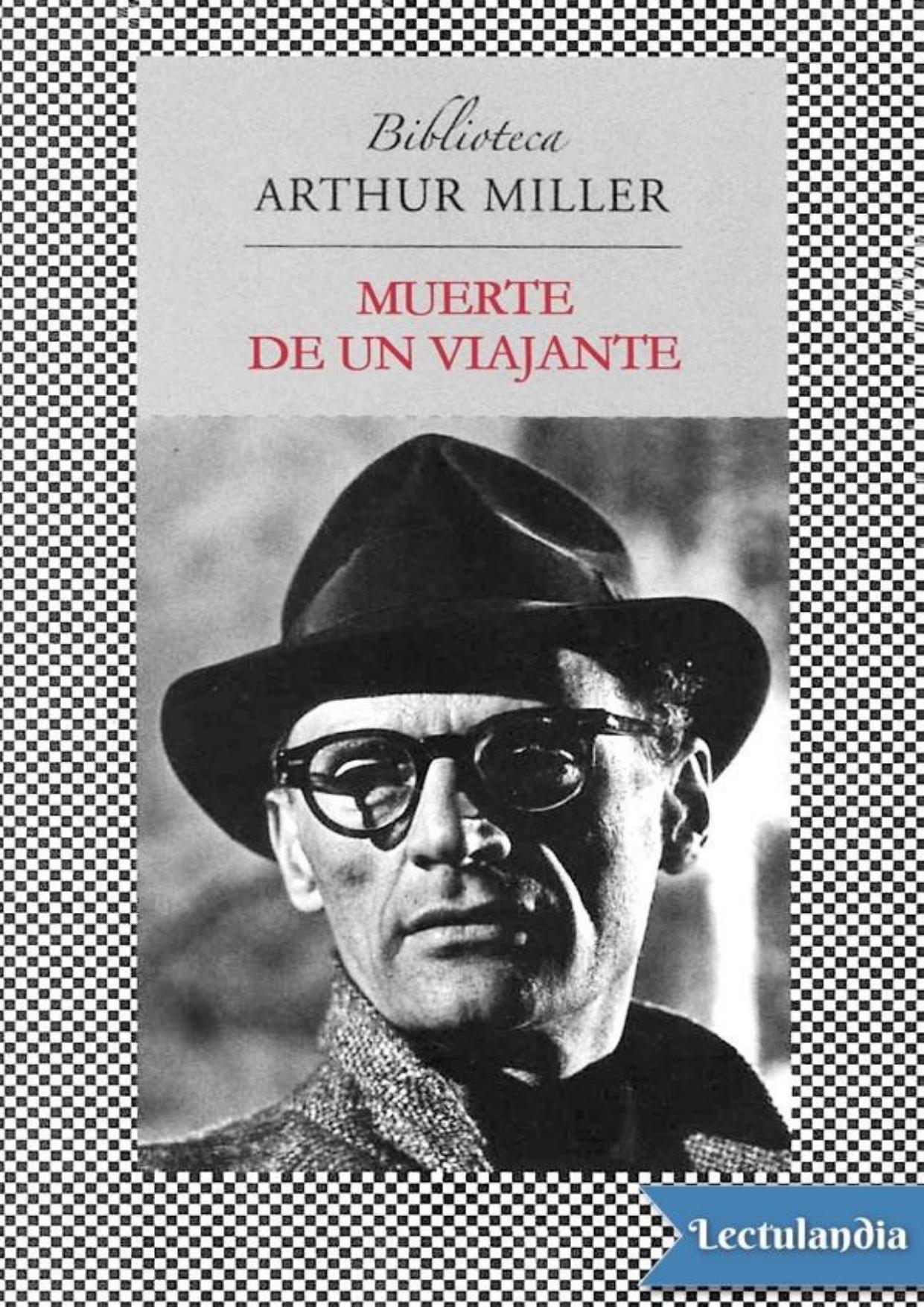 Muerte de un viajante de Arthur Miller, portada del libro
