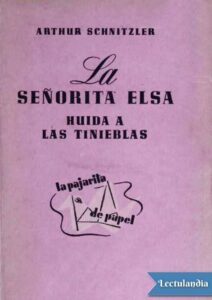 Portada de La señorita Elsa & Huida a las tinieblas