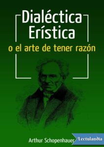 Portada de Dialéctica erística o el arte de tener razón