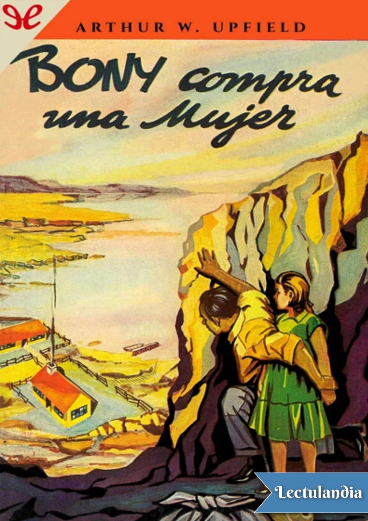 Bony compra una mujer de Arthur Upfield, portada del libro