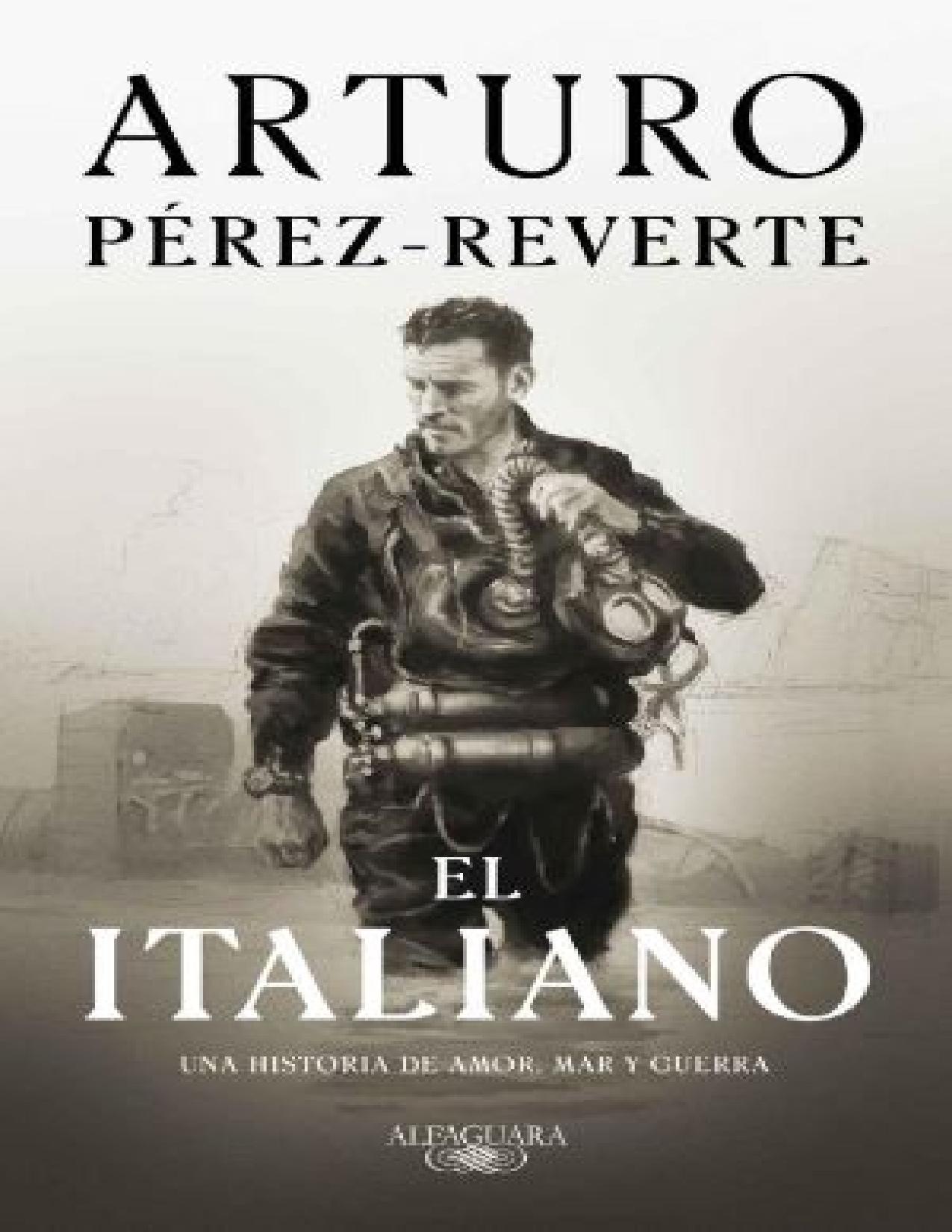 El italiano de Arturo Perez-Reverte, portada del libro