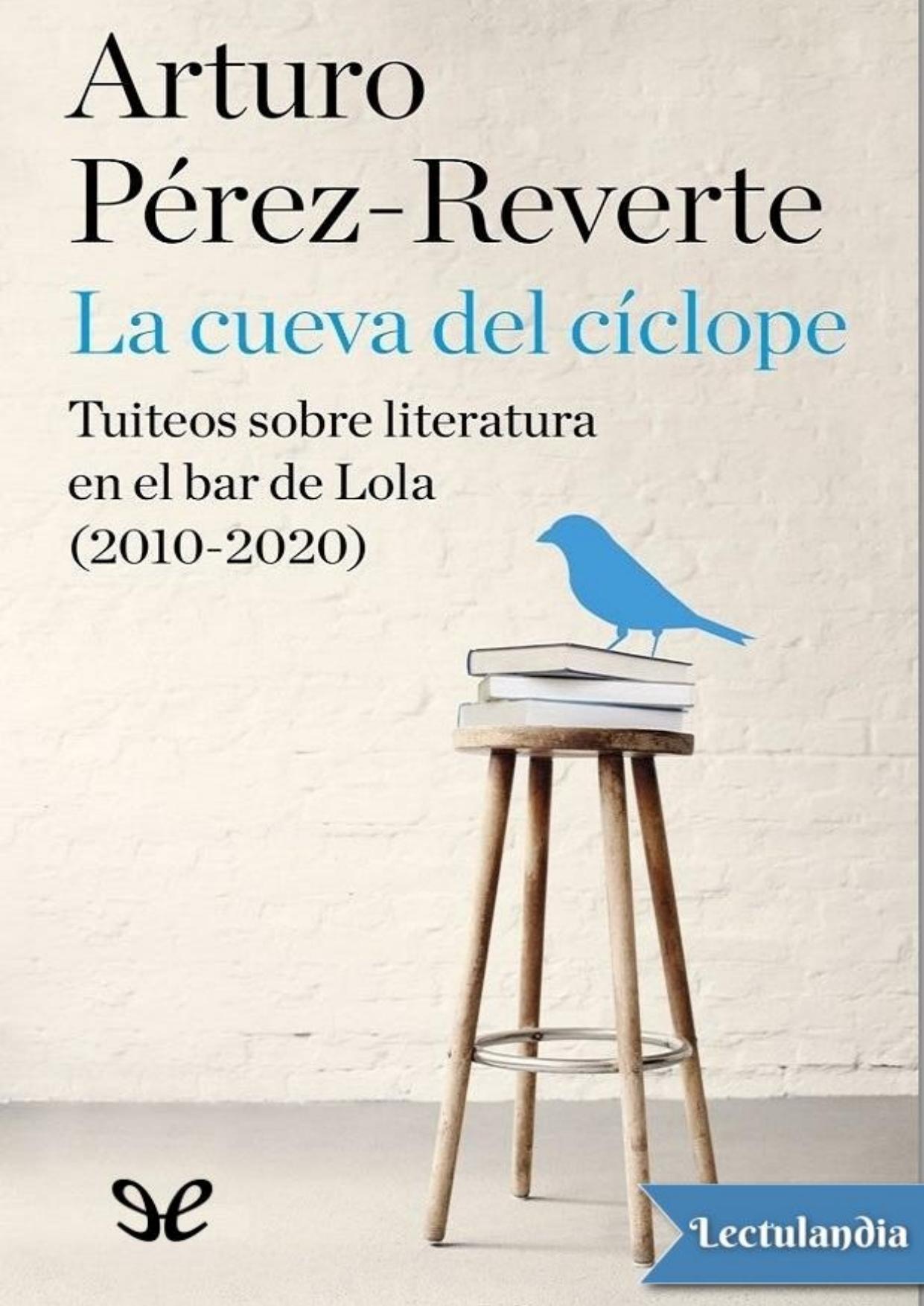 La cueva del cíclope de Arturo Perez-Reverte, portada del libro