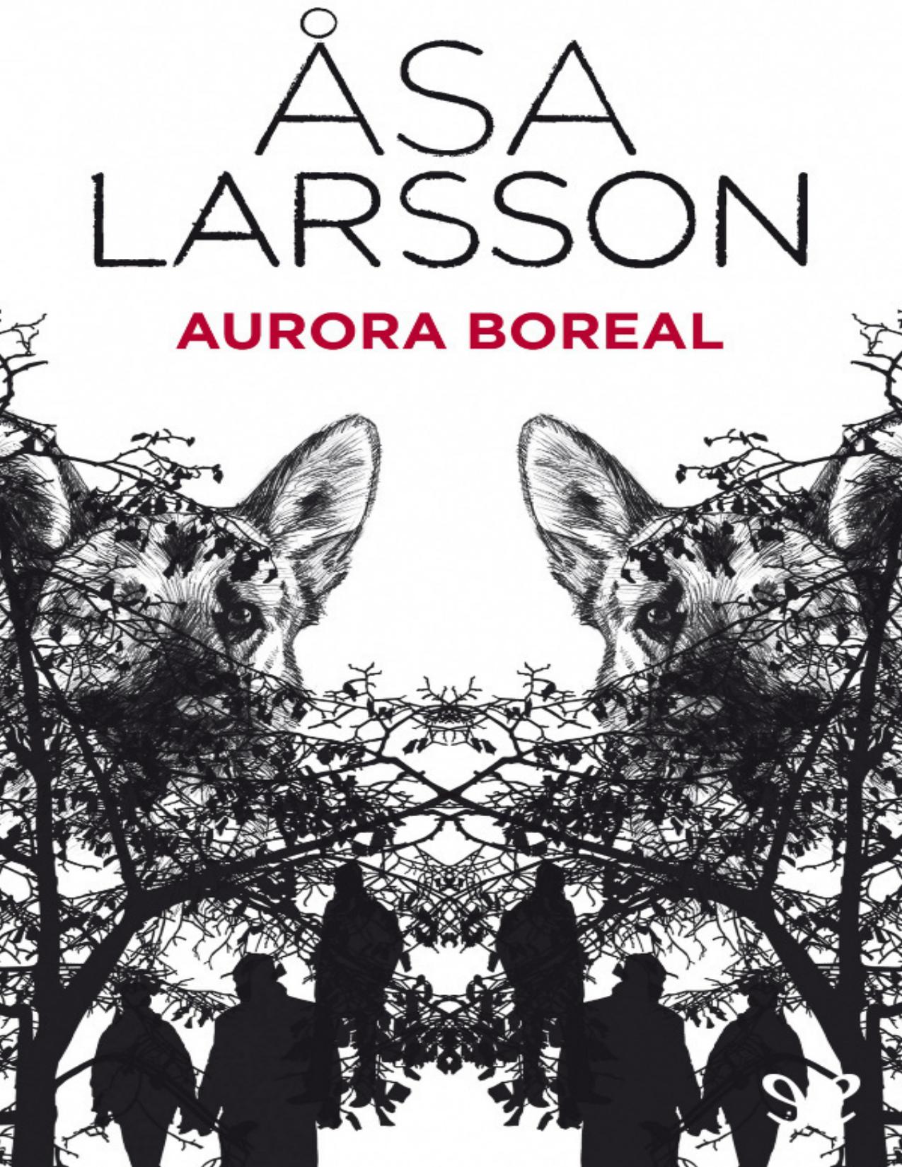 Aurora boreal de Asa Larsson, portada del libro
