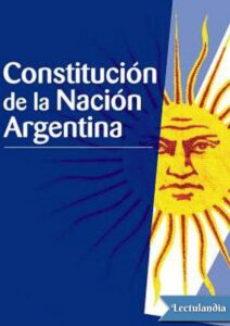 Portada de Constitución de la Nación Argentina