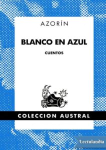 Portada de Blanco en azul
