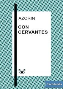 Portada de Con Cervantes
