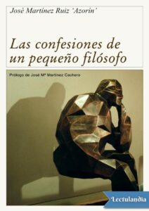 Portada de Las confesiones de un pequeño filósofo