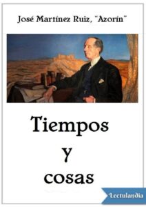 Portada de Tiempos y cosas