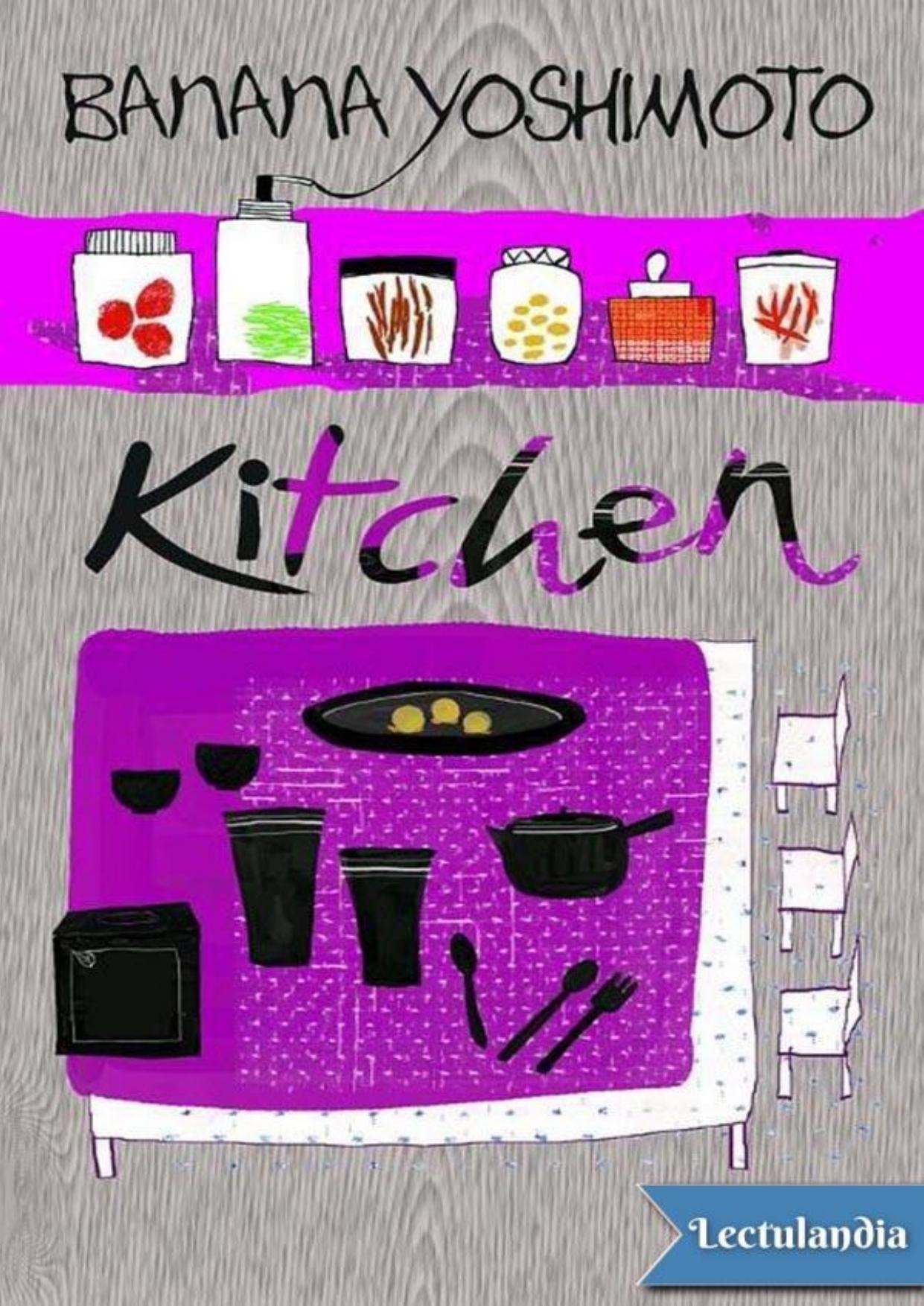 Kitchen de Banana Yoshimoto, portada del libro