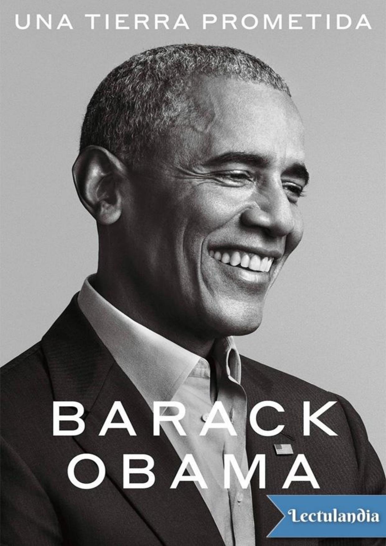 Una tierra prometida de Barack Obama, portada del libro
