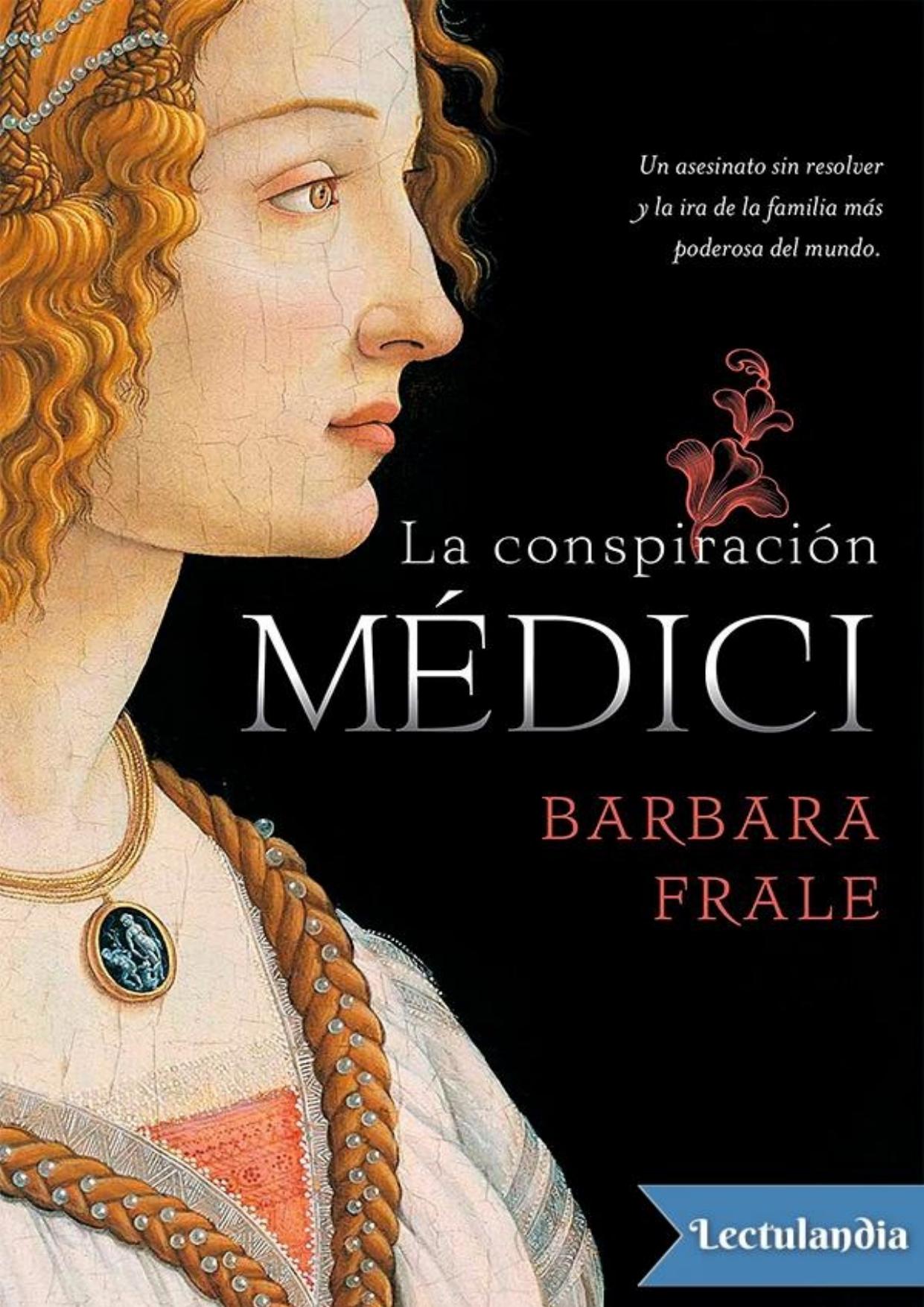 La conspiración Médici de Barbara Frale, portada del libro