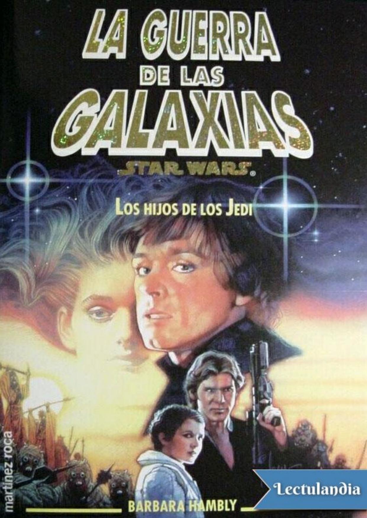 Los hijos de los Jedi de Barbara Hambly, portada del libro