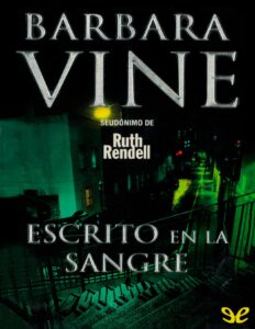 Portada de Escrito en la sangre