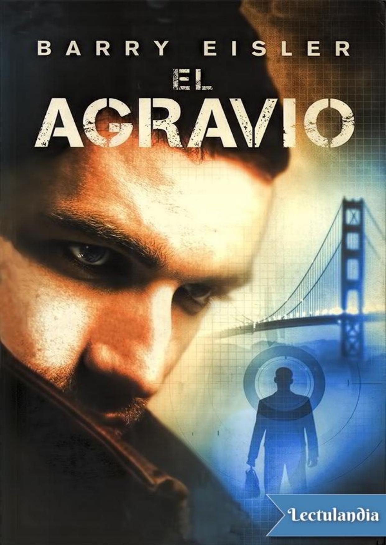 El agravio de Barry Eisler, portada del libro