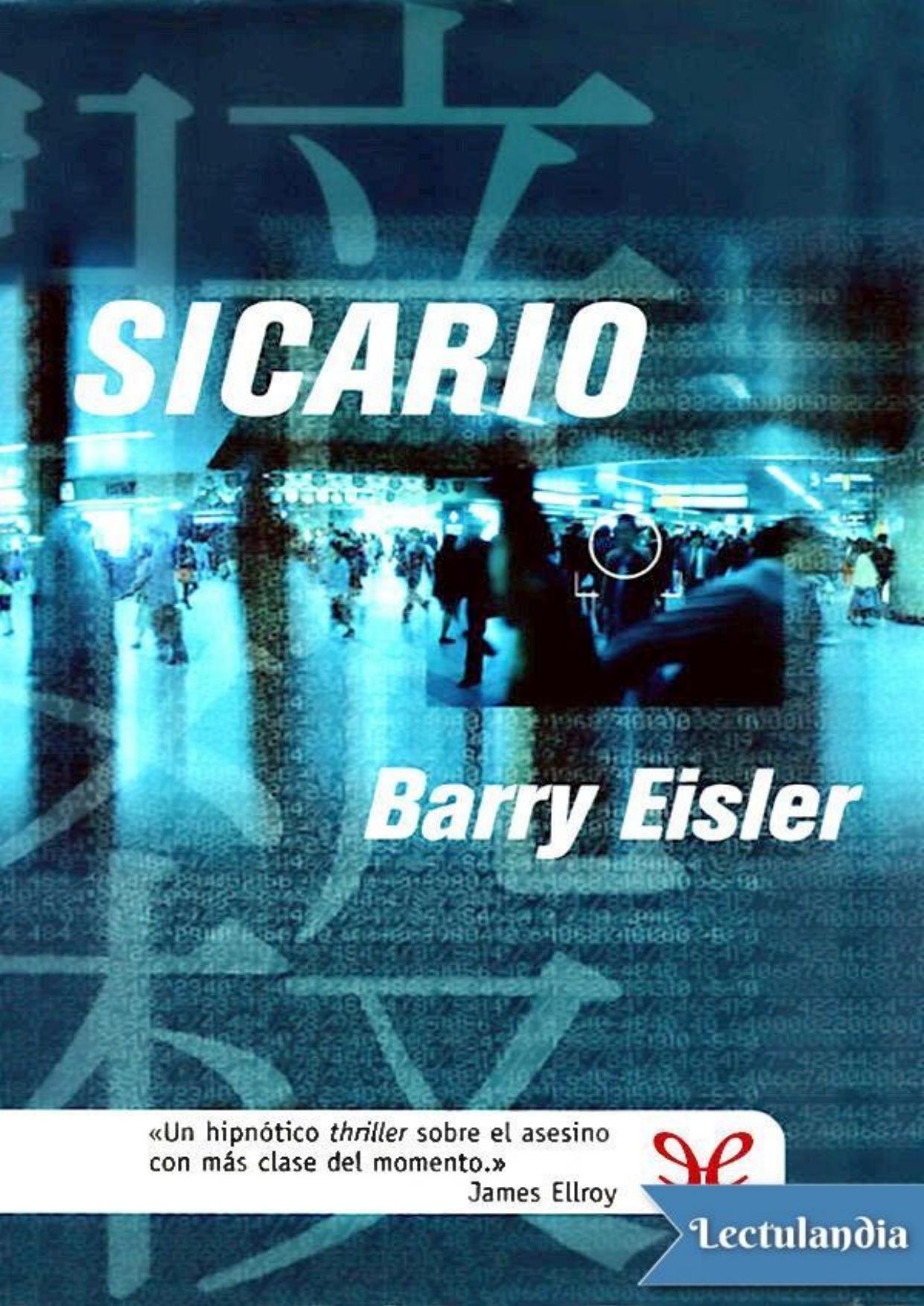 Sicario de Barry Eisler, portada del libro