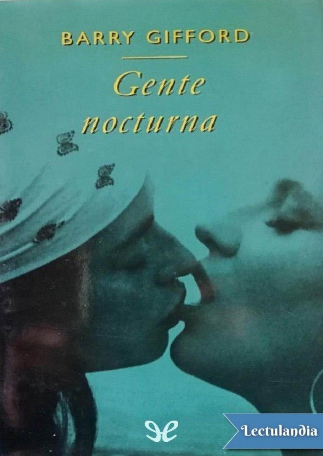 Gente nocturna de Barry Gifford, portada del libro