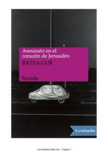 Portada de Asesinato en el corazón Jersusalén