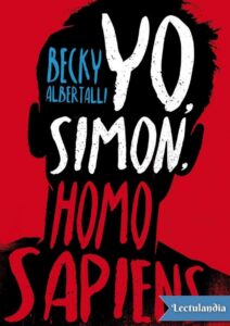 Portada de Yo, Simon, Homo Sapiens