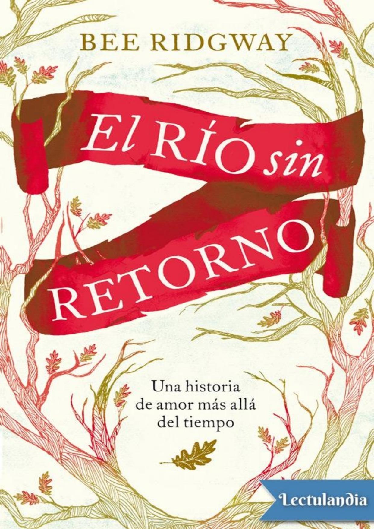 El río sin retorno de Bee Ridgway, portada del libro