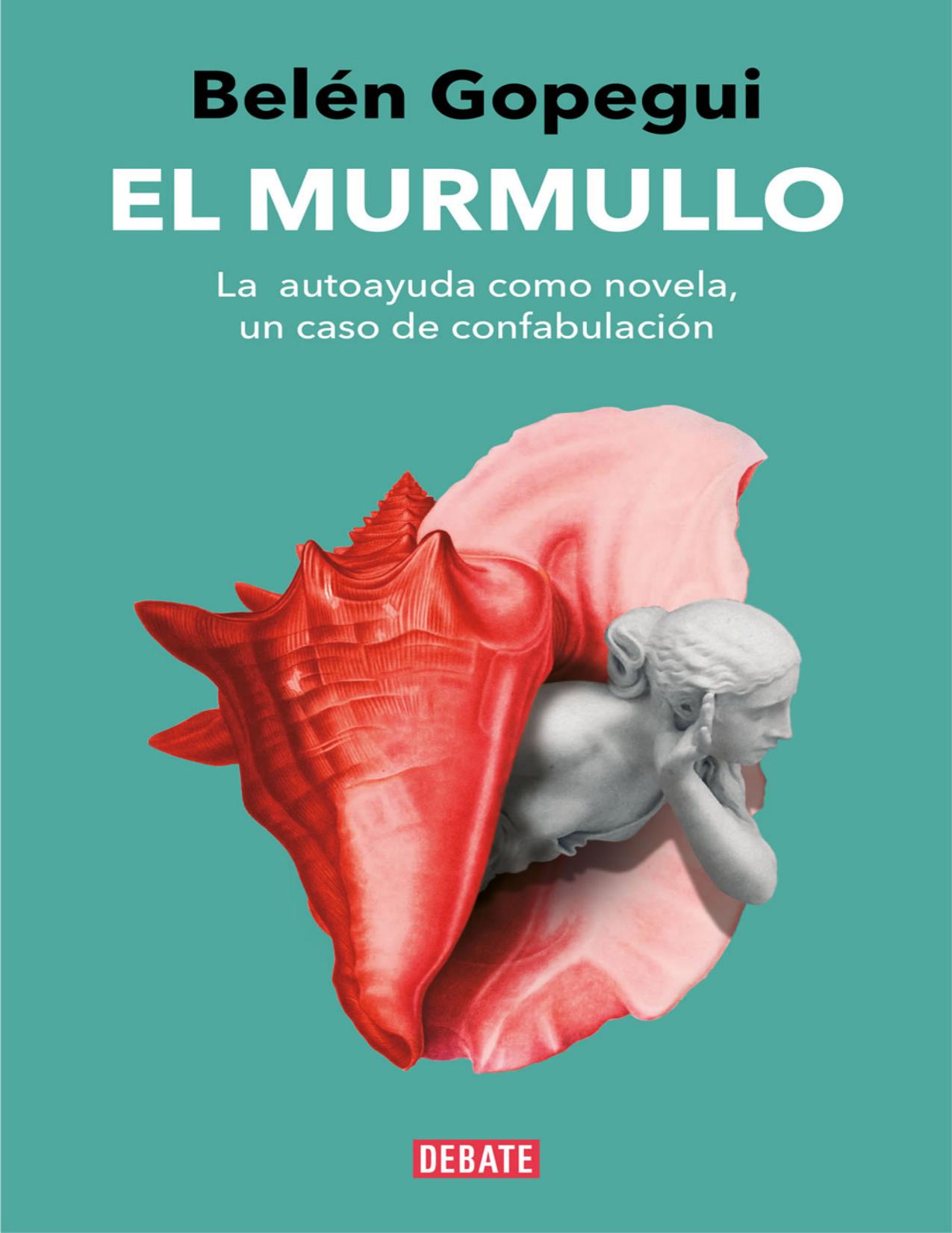El murmullo de Belén Gopegui, portada del libro