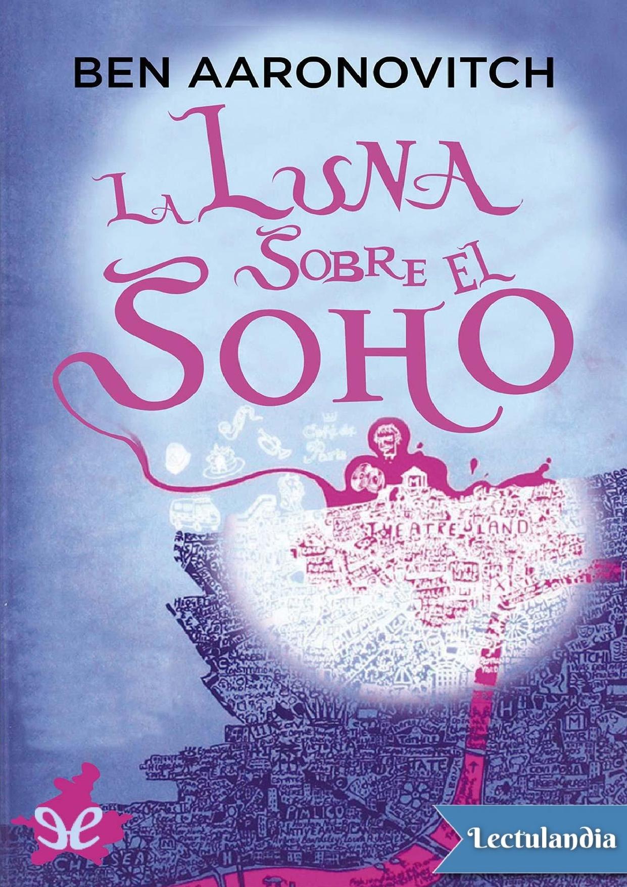 La luna sobre el Soho de Ben Aaronovitch, portada del libro