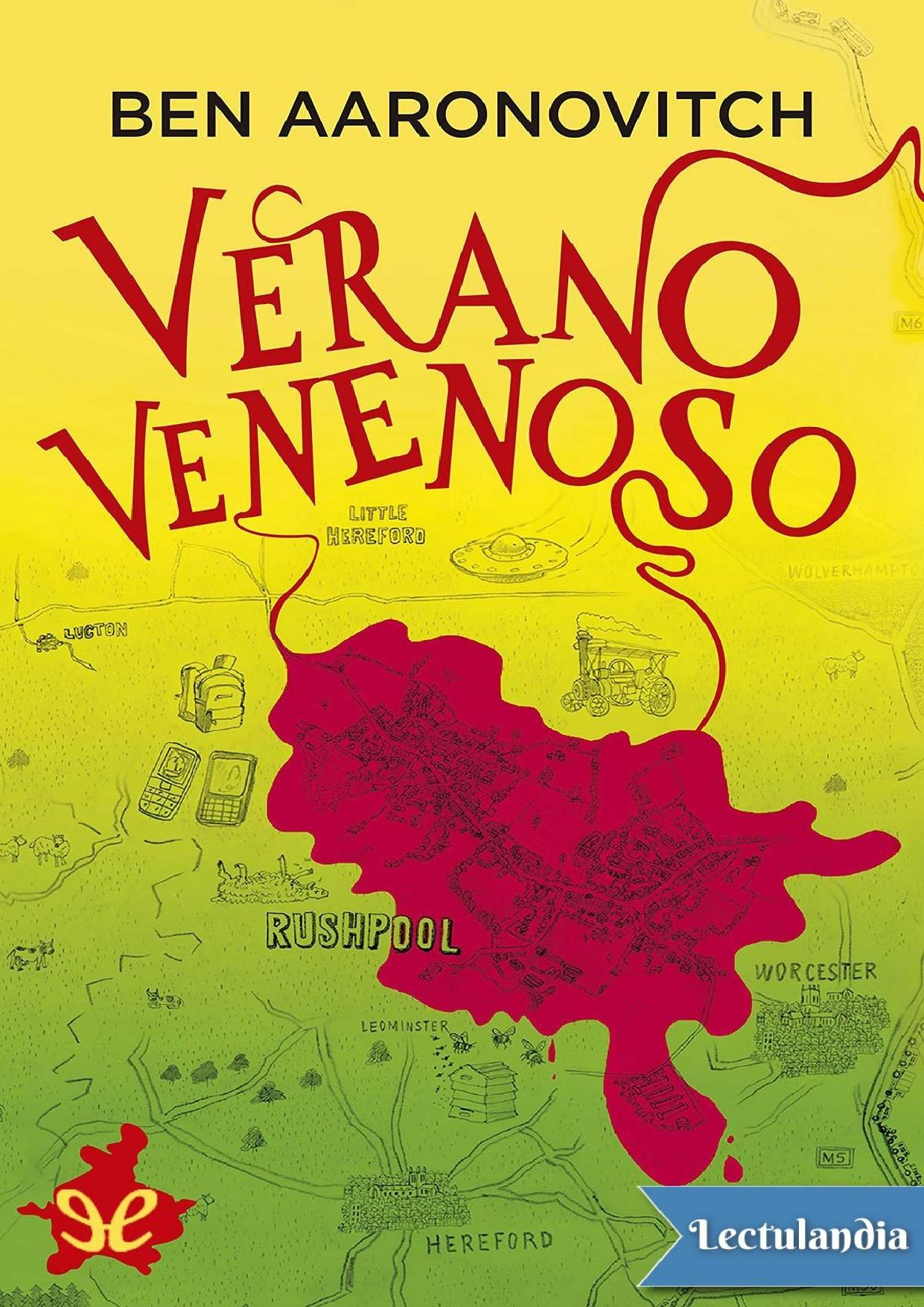Verano venenoso de Ben Aaronovitch, portada del libro