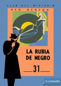 Portada de La rubia de negro