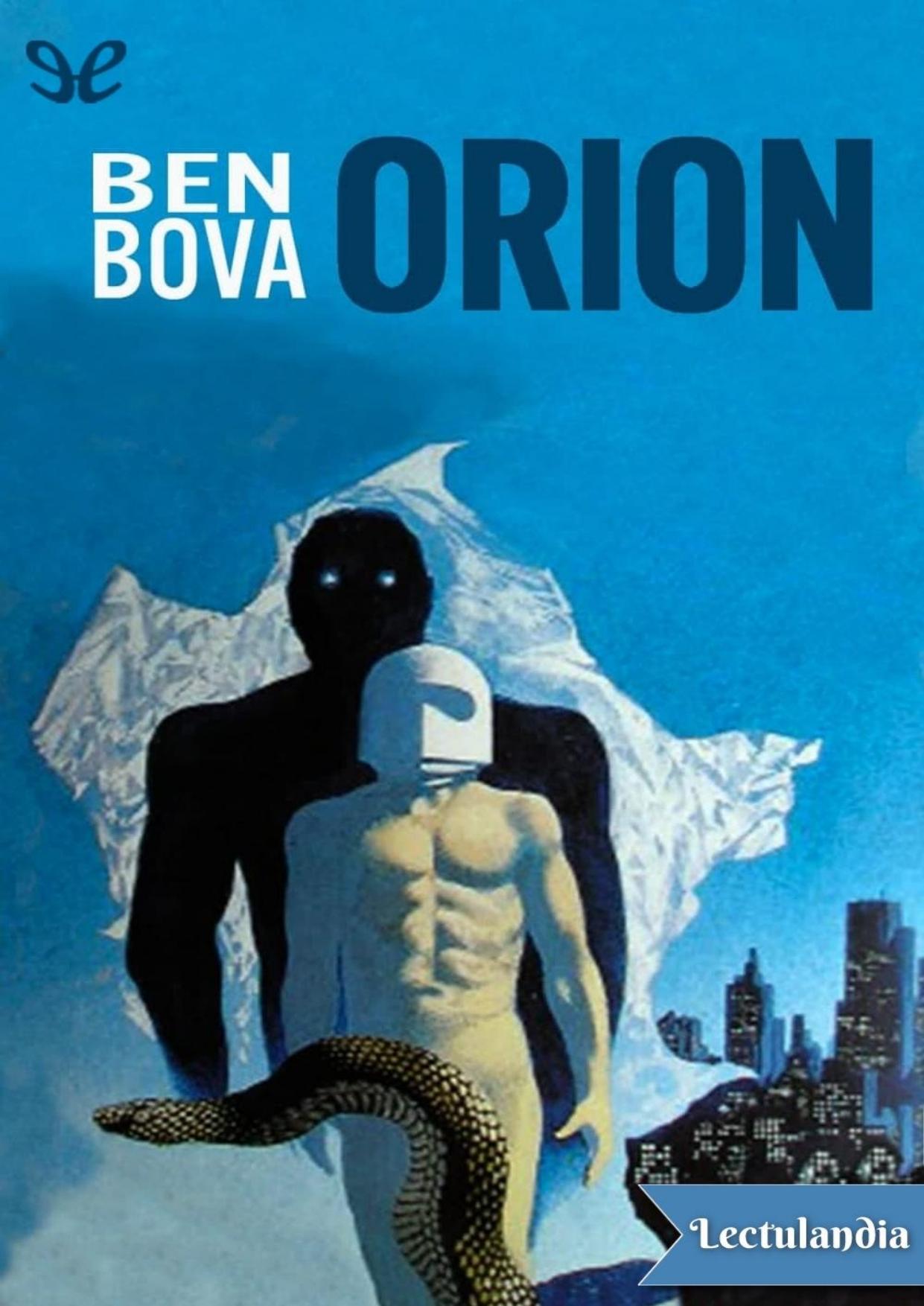Orión de Ben Bova, portada del libro