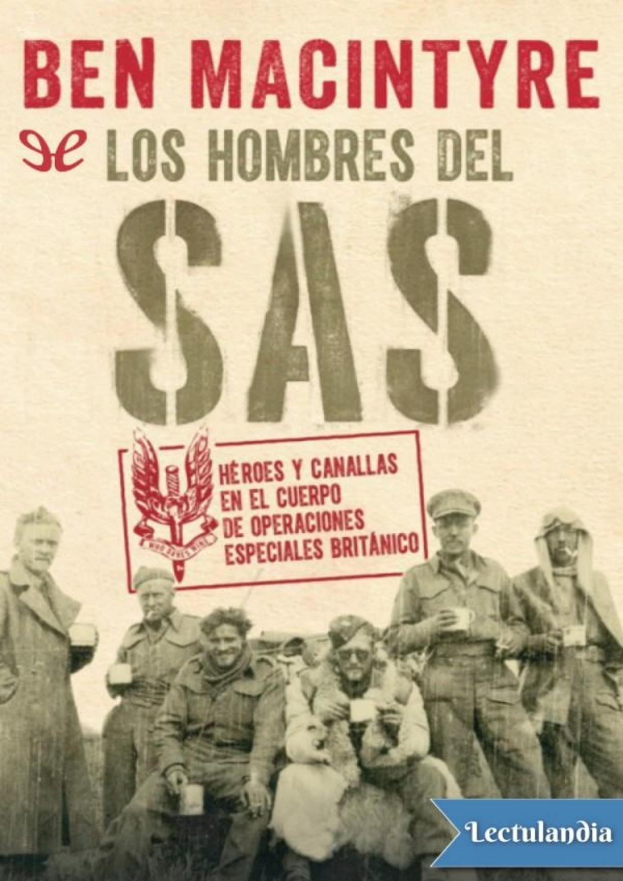 Los hombres del SAS de Ben Macintyre, portada del libro