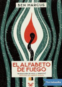Portada de El alfabeto de fuego