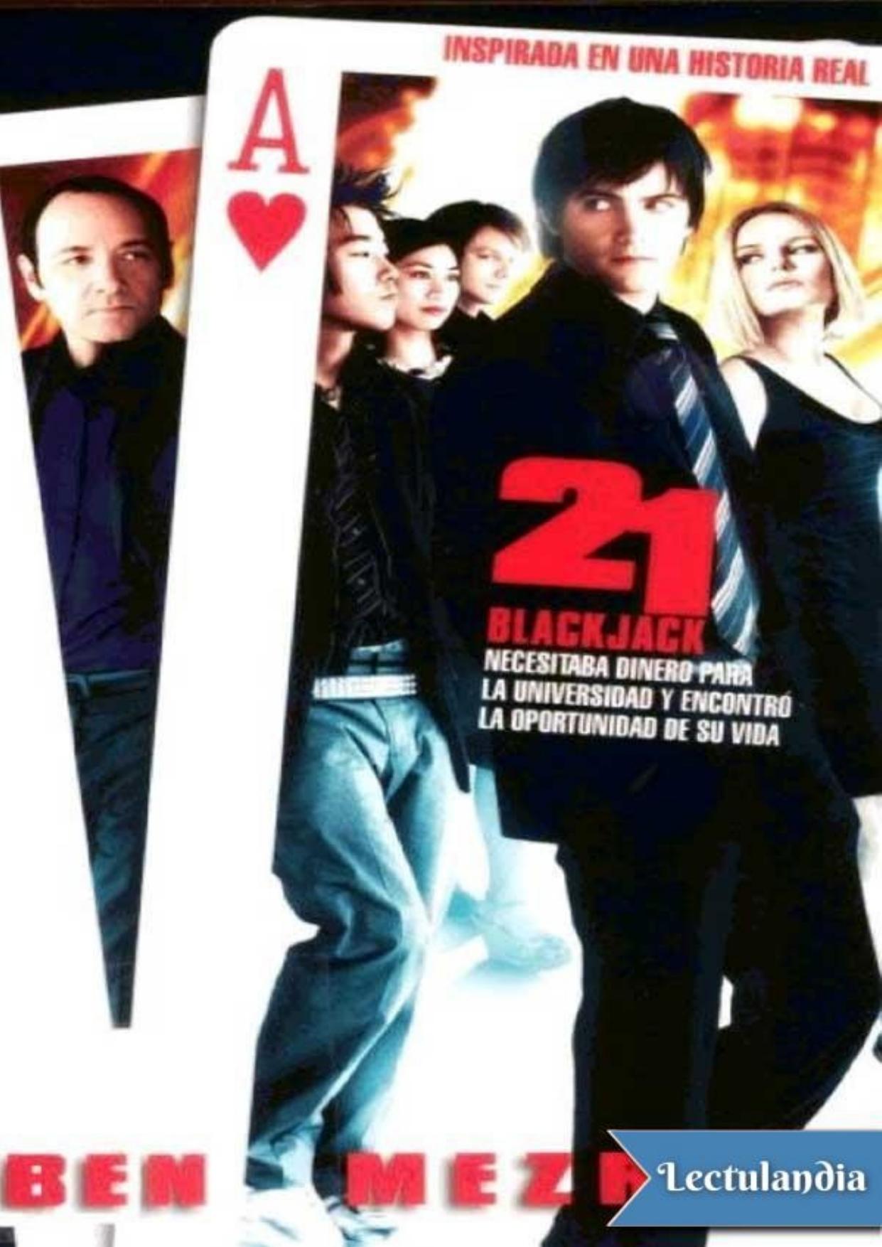 21 Blackjack de Ben Mezrich, portada del libro
