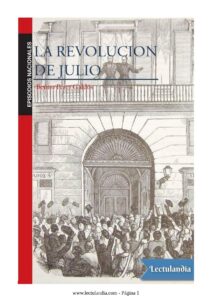 Portada de La revolución de julio
