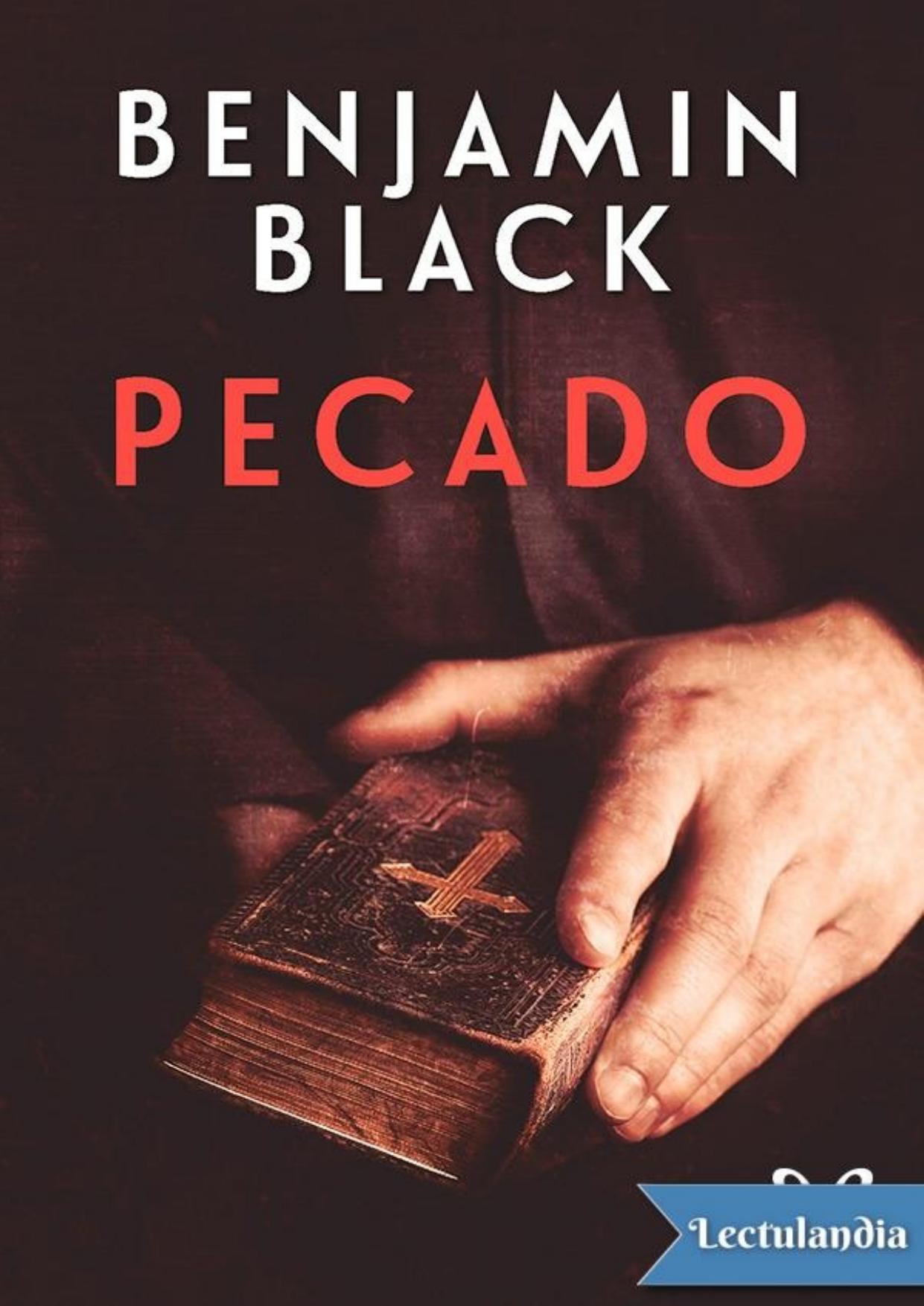 Pecado de Benjamin Black, portada del libro