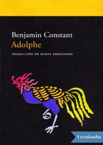 Portada de Adolphe