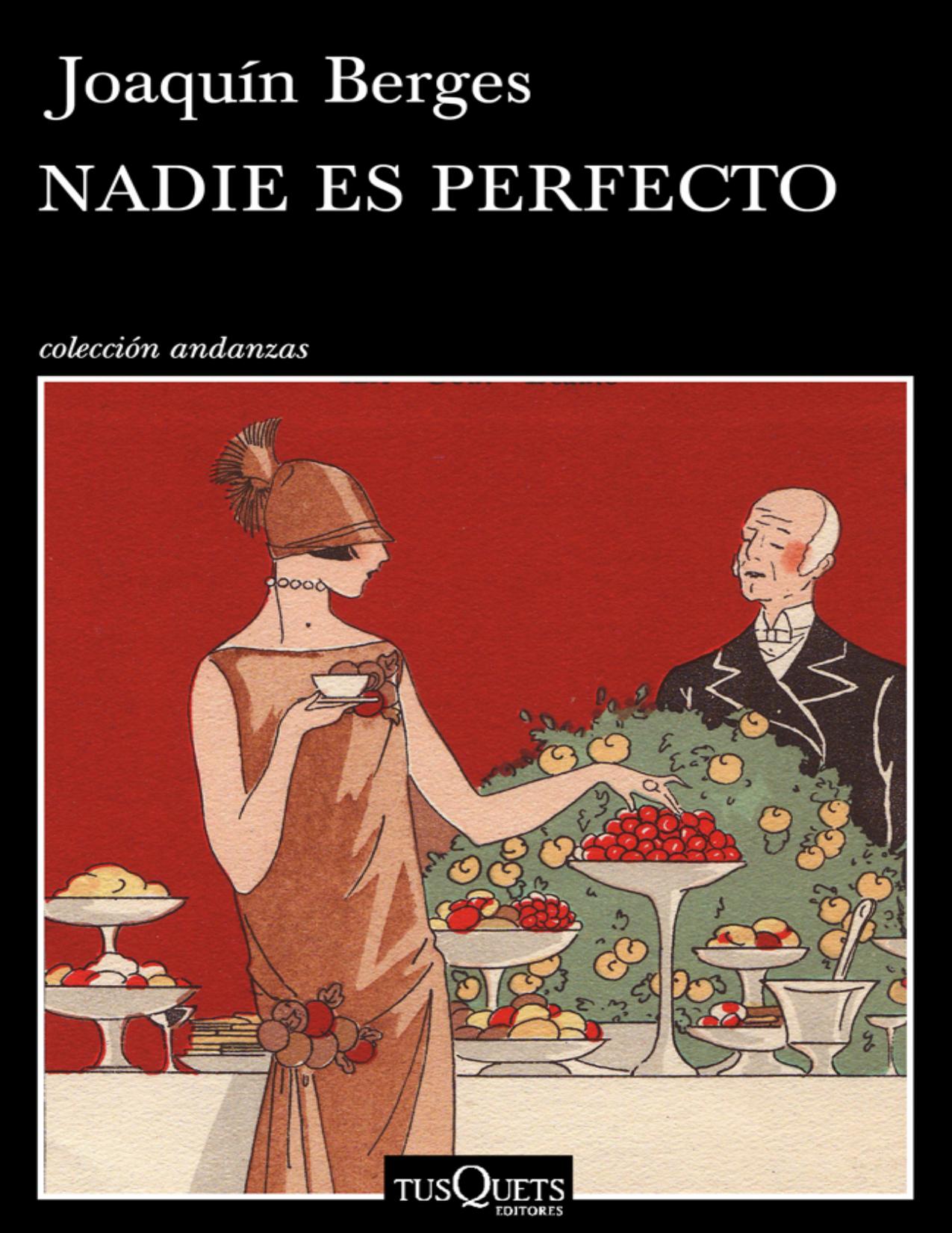 Nadie es perfecto de Berges, portada del libro