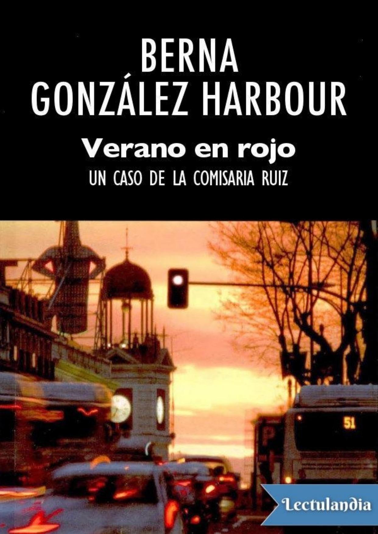 Verano en rojo de Berna González Harbour, portada del libro