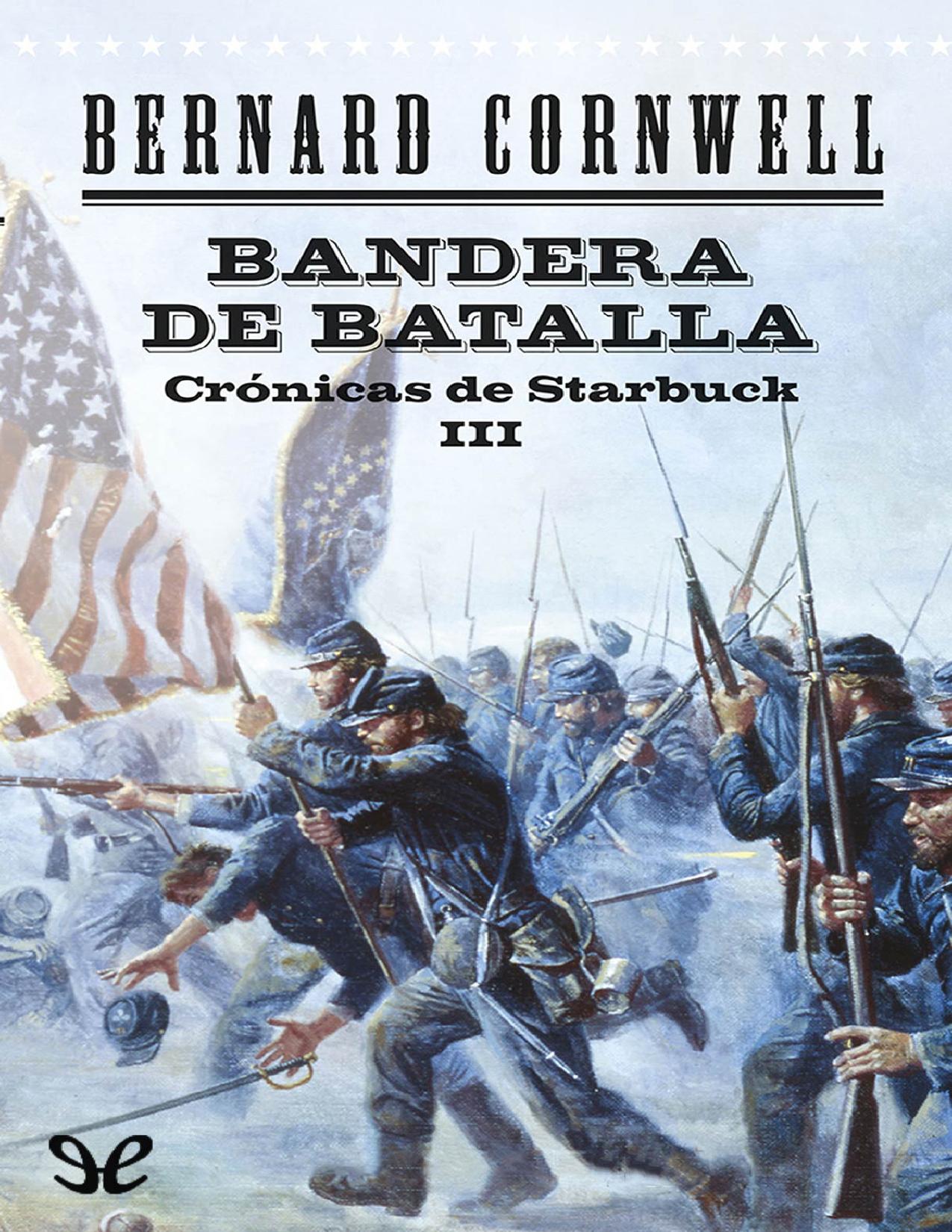 Bandera de batalla de Bernard Cornwell, portada del libro