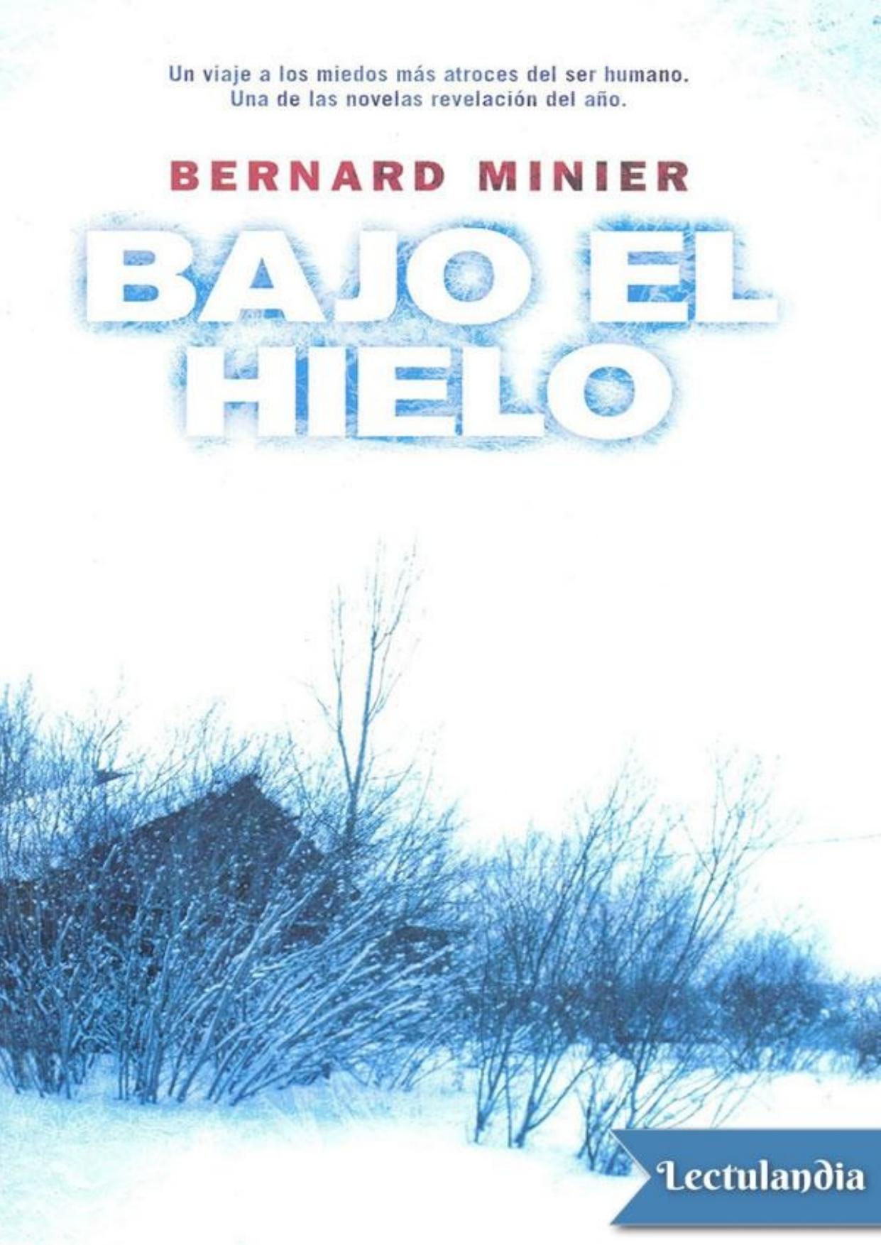 Bajo el hielo de Bernard Minier, portada del libro