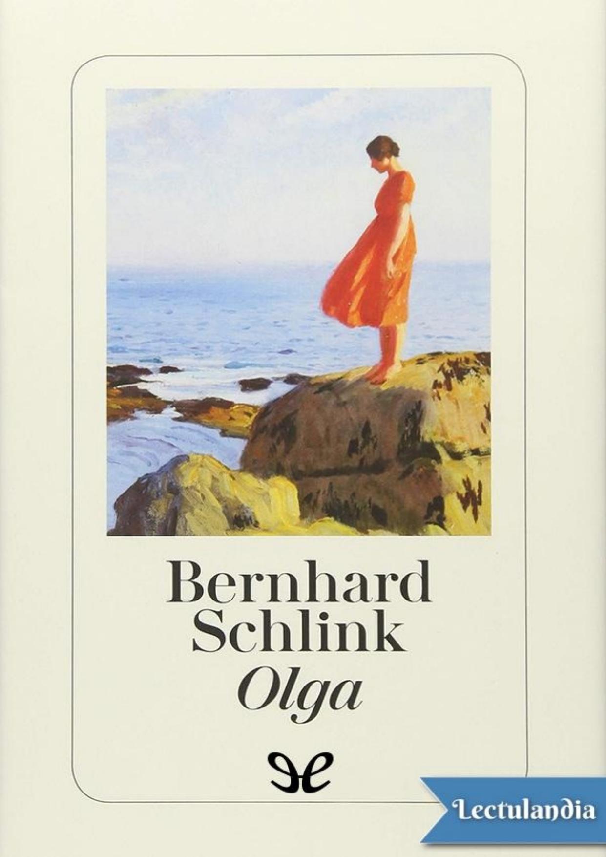 Olga de Bernhard Schlink, portada del libro