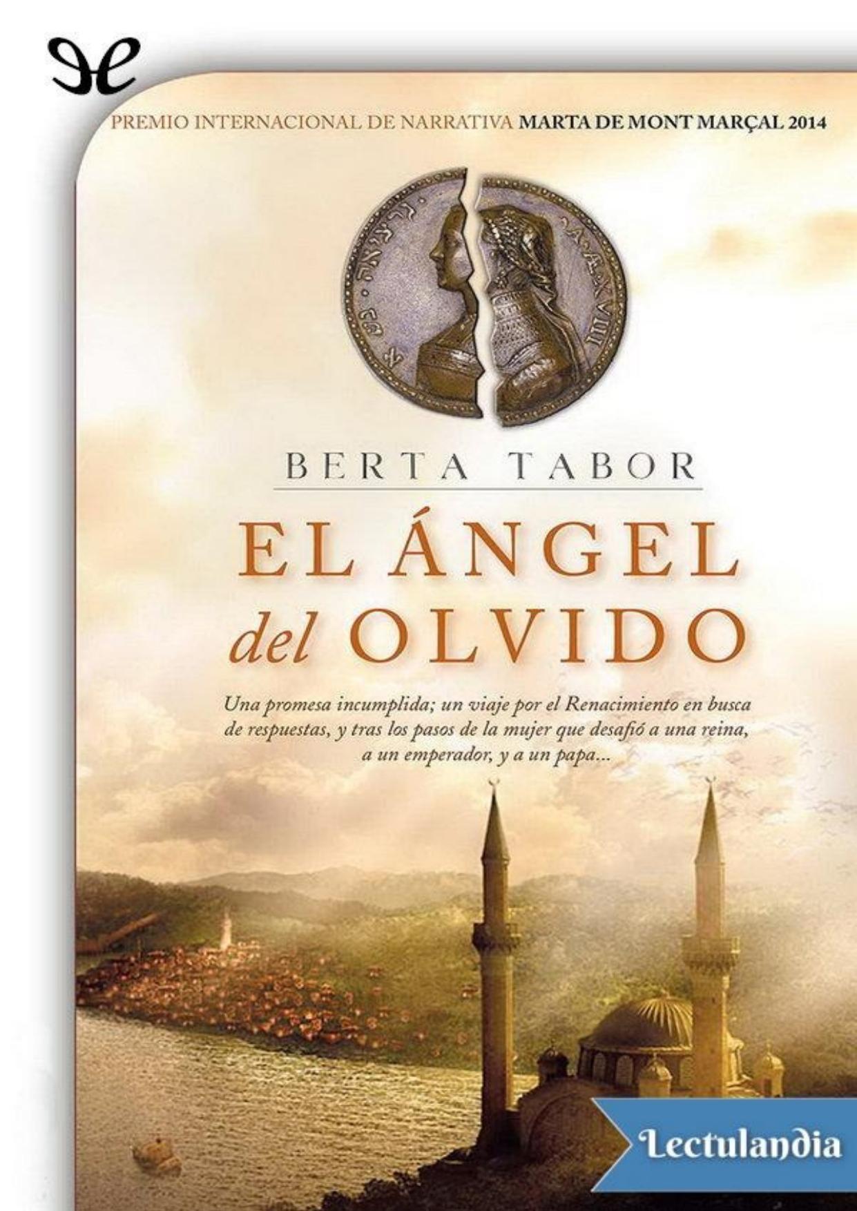 El ángel del olvido de Berta Tabor, portada del libro