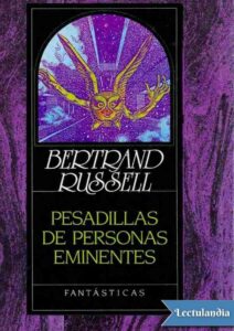 Portada de Pesadillas de personas eminentes